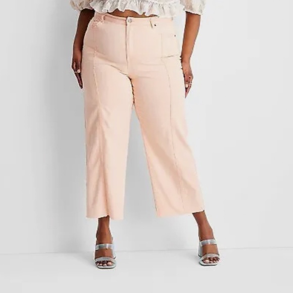 High-Rise Straight Jeans from Future Collective with Gabriella Karefa-Johnson - Picture 1 of 5